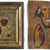 TWO ICONS SHOWING ST. NICHOLAS OF MYRA - photo 1