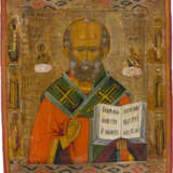 IKONE MIT DEM HEILIGEN NIKOLAUS VON MYRA - Foto 1
