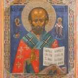 AN ICON SHOWING ST. NICHOLAS OF MYRA - photo 1