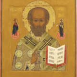 AN ICON SHOWING ST. NICHOLAS THE MIRACLE-WORKER - photo 1