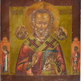 AN ICON SHOWING ST. NICHOLAS OF MYRA - photo 1
