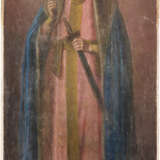A MONUMENTAL ICON SHOWING ST. BORIS FROM A CHURCH ICONOSTASIS - photo 1