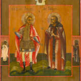 AN ICON SHOWING STS. NIKITA AND NIPHONT - photo 1