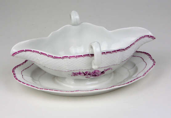 Meissen Sauciere *Altozier* - photo 1