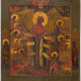 TWO ICONS: THE MOTHER OF GOD 'JOY TO ALL WHO GRIEVE' AND ST. NICHOLAS OF MYRA - photo 2