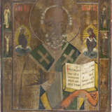 TWO ICONS: ST. NICHOLAS OF MYRA AND A FEAST DAY ICON - photo 3