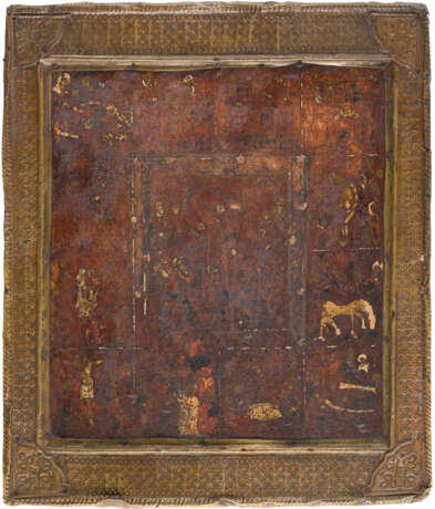THREE ICONS WITH BASMA: STS. FLORUS AND LAURUS, THE POKROV AND A FEAST DAY ICON - photo 3