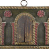 AN ICON WITH THREE TRIPTYCHS SHOWING THE ANNUNCIATION, THE NATIVITY OF CHRIST AND THE - фото 2