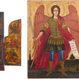 A TRIPTYCH SHOWING THE MOTHER OF GOD 'THE UNFADING ROSE', ST. MATTHEW THE EVANGELIST AND - фото 1