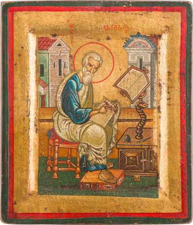 A TRIPTYCH SHOWING THE MOTHER OF GOD 'THE UNFADING ROSE', ST. MATTHEW THE EVANGELIST AND - фото 4