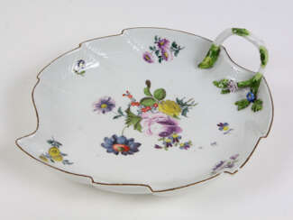 Meissen Blattschale *Altozier* um 1745