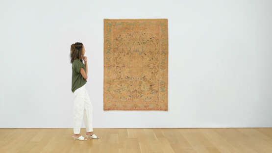 A SAFAVID SILK AND METAL-THREAD `POLONAISE` RUG - photo 7