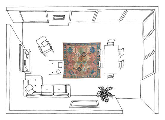 A BAKHTIARI CARPET - photo 6