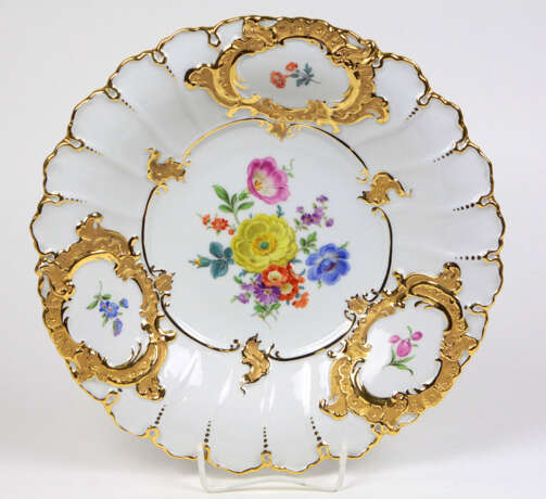 Meissen Prunkteller *Blumenbouquet* - photo 1