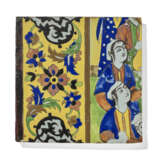 A CUERDA SECA POTTERY TILE PANEL - Foto 2