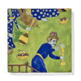 A CUERDA SECA POTTERY TILE PANEL - Foto 7