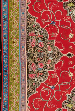 A RASHT EMBROIDERED AND APPLIQU&#201;ED WOOLEN PANEL - photo 5