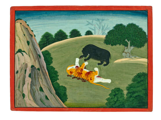 JAMBAVAN KILLS A LION AND OBTAINS THE SYAMANTAKA JEWEL - photo 1