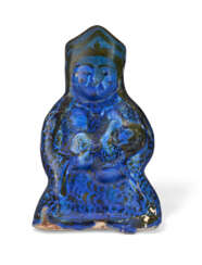 A KASHAN LUSTRE POTTERY FIGURAL VESSEL
