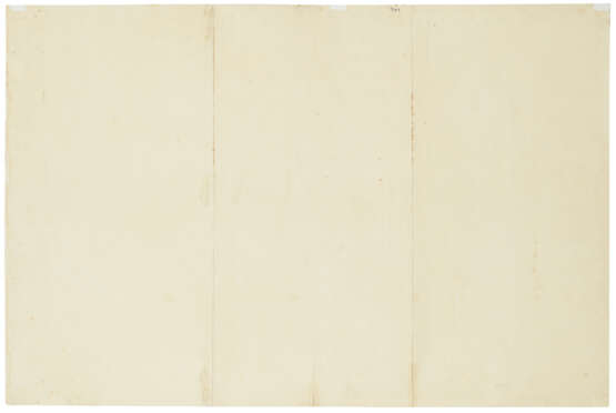 A LARGE ARCHITECTURAL DRAWING OF THE TAJ MAHAL - photo 2
