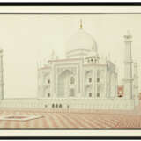 A LARGE ARCHITECTURAL DRAWING OF THE TAJ MAHAL - photo 3