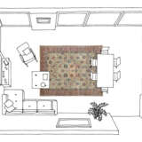 A BENLIAN TABRIZ CARPET - photo 7
