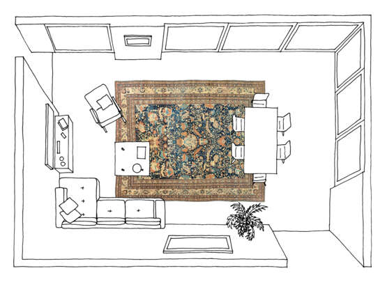 A TABRIZ CARPET - photo 10