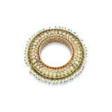 A PAIR OF GEM-SET ENAMELLED GOLD BANGLES - photo 4