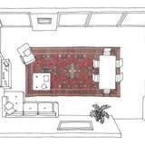 A LARGE BIJAR CARPET - photo 7