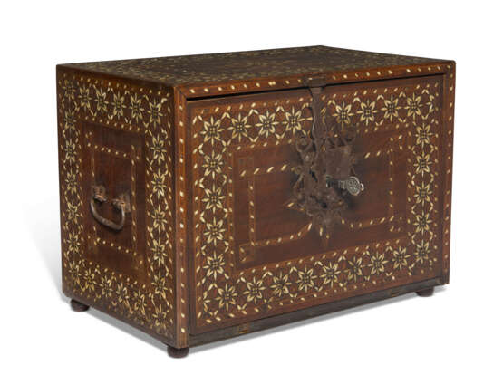 A POST-NASRID FALL-FRONT WRITING CHEST - photo 1