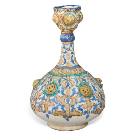 A GILDED MINA`I POTTERY BOTTLE - photo 2