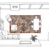 A LARGE PETAG TABRIZ CARPET - photo 7