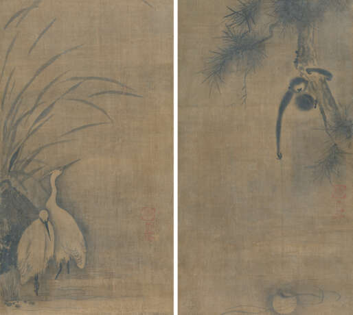 ANONYMOUS (PREVIOUSLY ATTRIBUTED TO MU XI, 1210?-1269) - Foto 1
