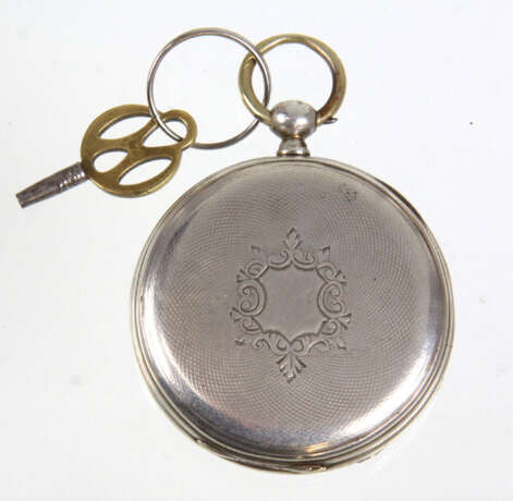 Schlüssel Taschenuhr um 1880 - фото 2