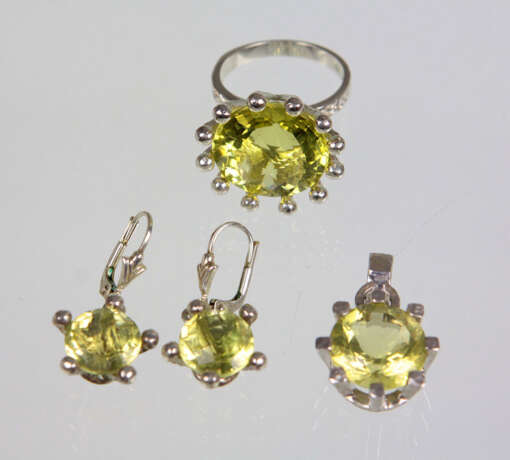 Lemon Citrin Schmuckset - Foto 1