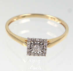 Brillant Ring - Gelbgold 375