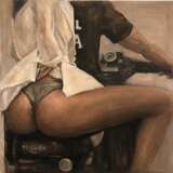  Мерьем Тайганская картина обнаженной натуры масло на холсте 21 век oil painting 21th century г. - фото 3