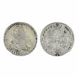Silver ruble of Peter II in 1729. - One click purchase