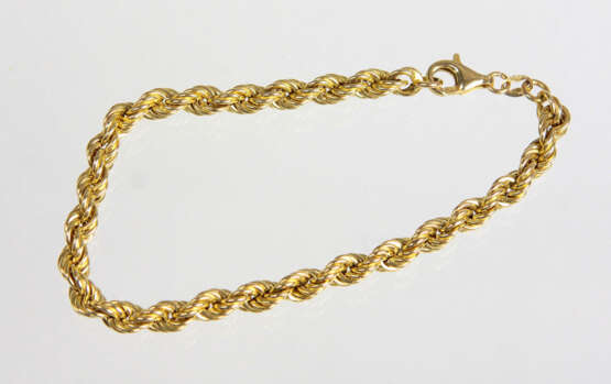 Kordel Armband - Gelbgold 333 - Foto 1