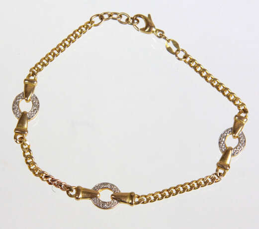 Diamant Armband - Gelbgold 333 - Foto 1