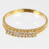 Brillant Ring - Gelbgold 750 - Foto 1