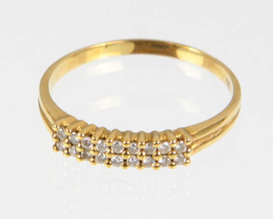 Brillant Ring - Gelbgold 750 - фото 1