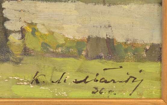 Landscape with trees Early 20th century - photo 2