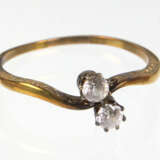 Damen Ring mit Besatz - Gelbgold 333 - photo 1