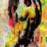 Painting Urkabe by David Lurkin 21st Century Mixed Media Canvas 21th century - photo 2