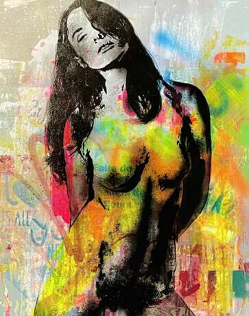 Painting Urkabe by David Lurkin 21st Century Mixed Media Canvas 21th century - photo 3