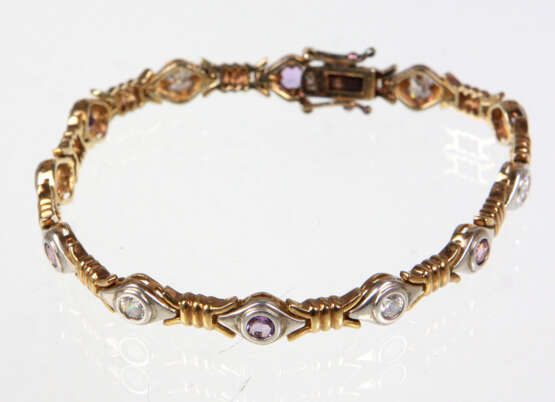 Armband mit Farbsteinen - photo 1