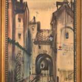 Vieux Riga watercolor Mid-20th century - photo 1