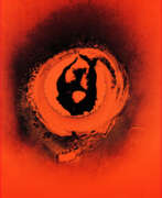 Sérigraphie. Christiane Brendel. Regular Red and Black