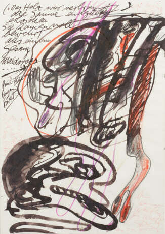 Georg Herold. Piktografisches Alphabet (Junges Paar) - Foto 1